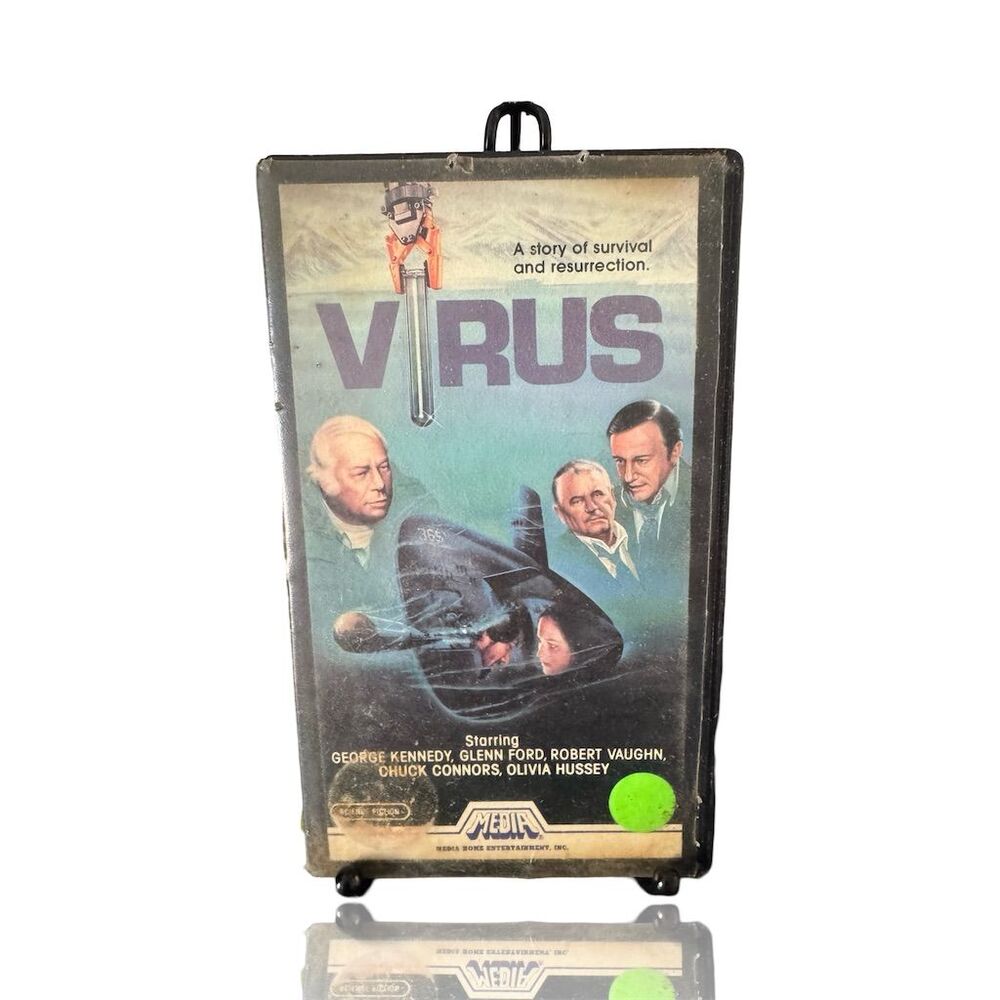 Virus (1980) VHS Sci-Fi Starring Glenn Ford & George Kennedy: CutBOX: MEDIA
